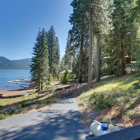Westwood Lakefront Cabin With Hot Tub And Boat Dock! Exterior photo